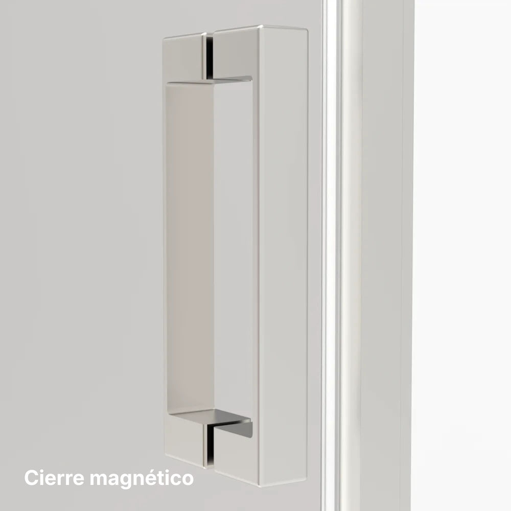 Mampara de ducha Frontal Fijo+puerta Corredera Signature