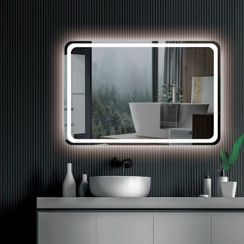 Espejo de baño rectangular Austria Ledimex