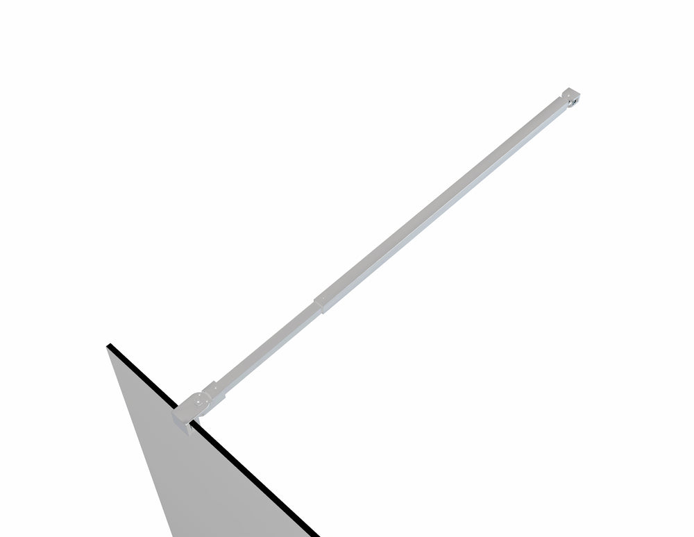 Mampara de Ducha Fija Walk-In Cristal 8 mm