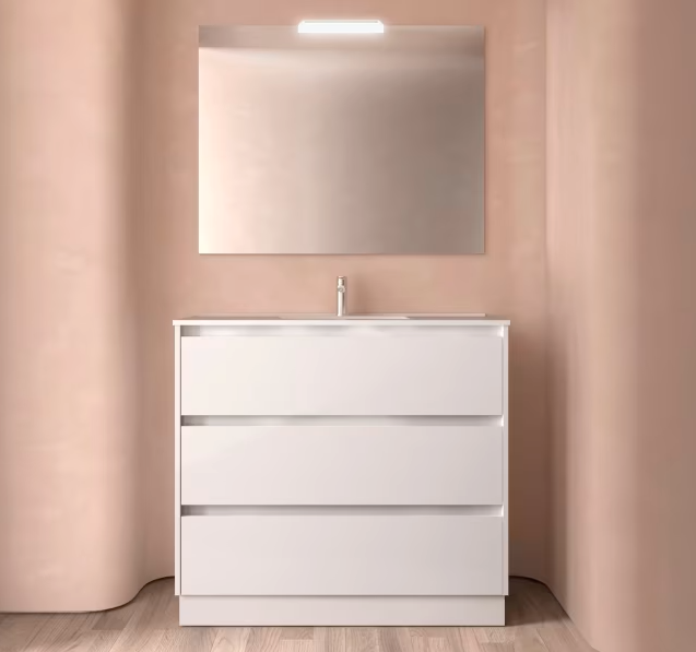Conjunto mueble de baño 3 cajones Noja Salgar