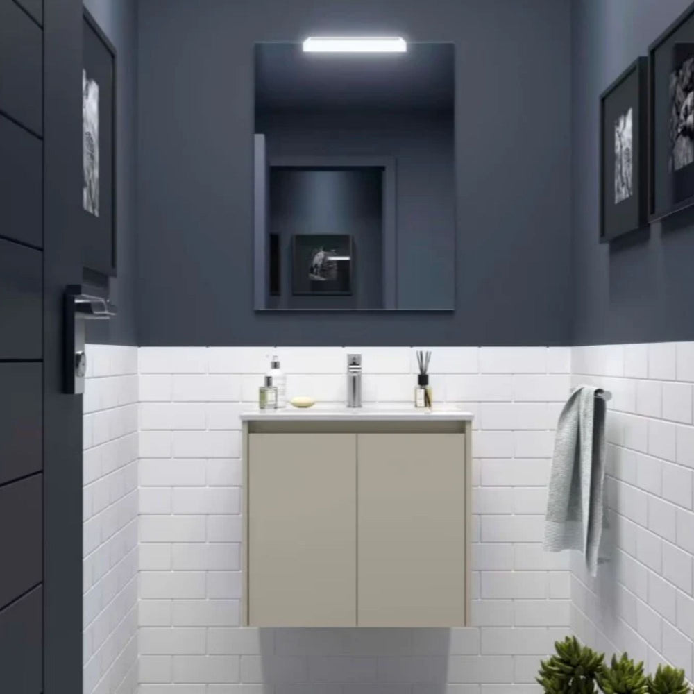 Conjunto mueble de baño Noja Salgar 2 puertas suspendido