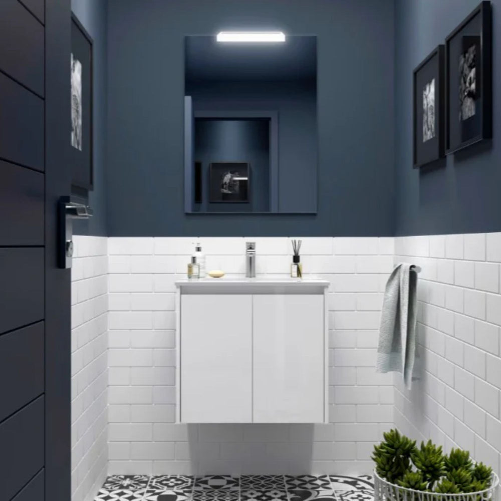 Conjunto mueble de baño Noja Salgar 2 puertas suspendido