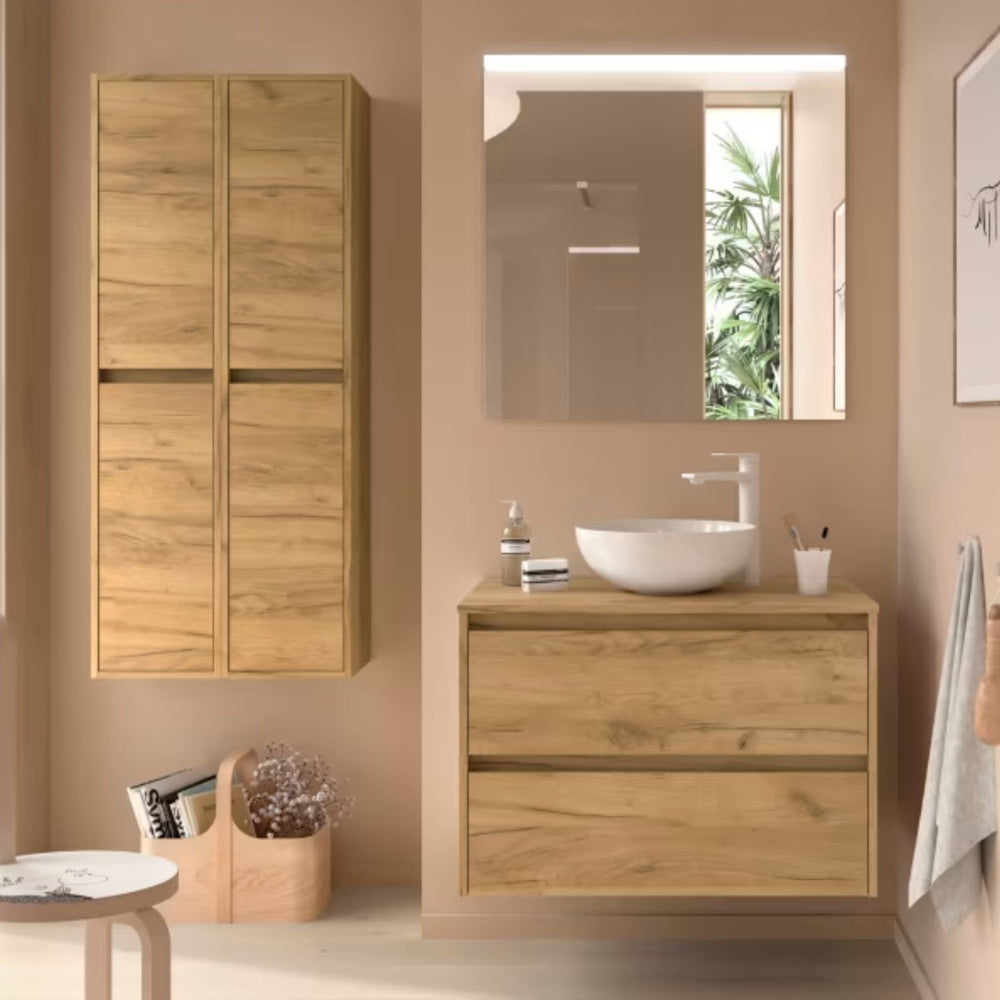 Mueble de baño con encimera y cajones Noja Salgar
