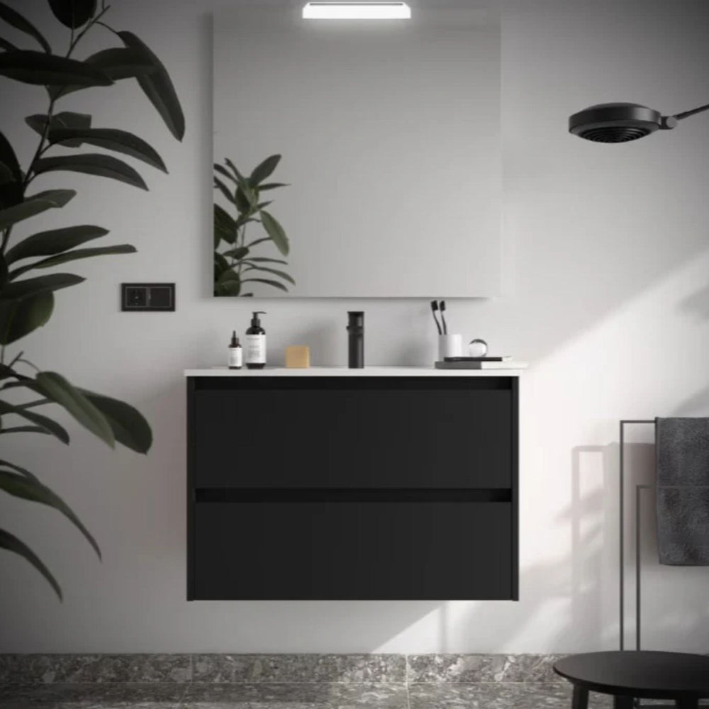 Conjunto mueble de baño con lavabo Noja Salgar