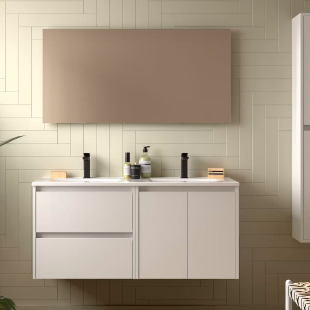 Conjunto mueble de baño Noja Salgar 2 cajones con 2 puertas