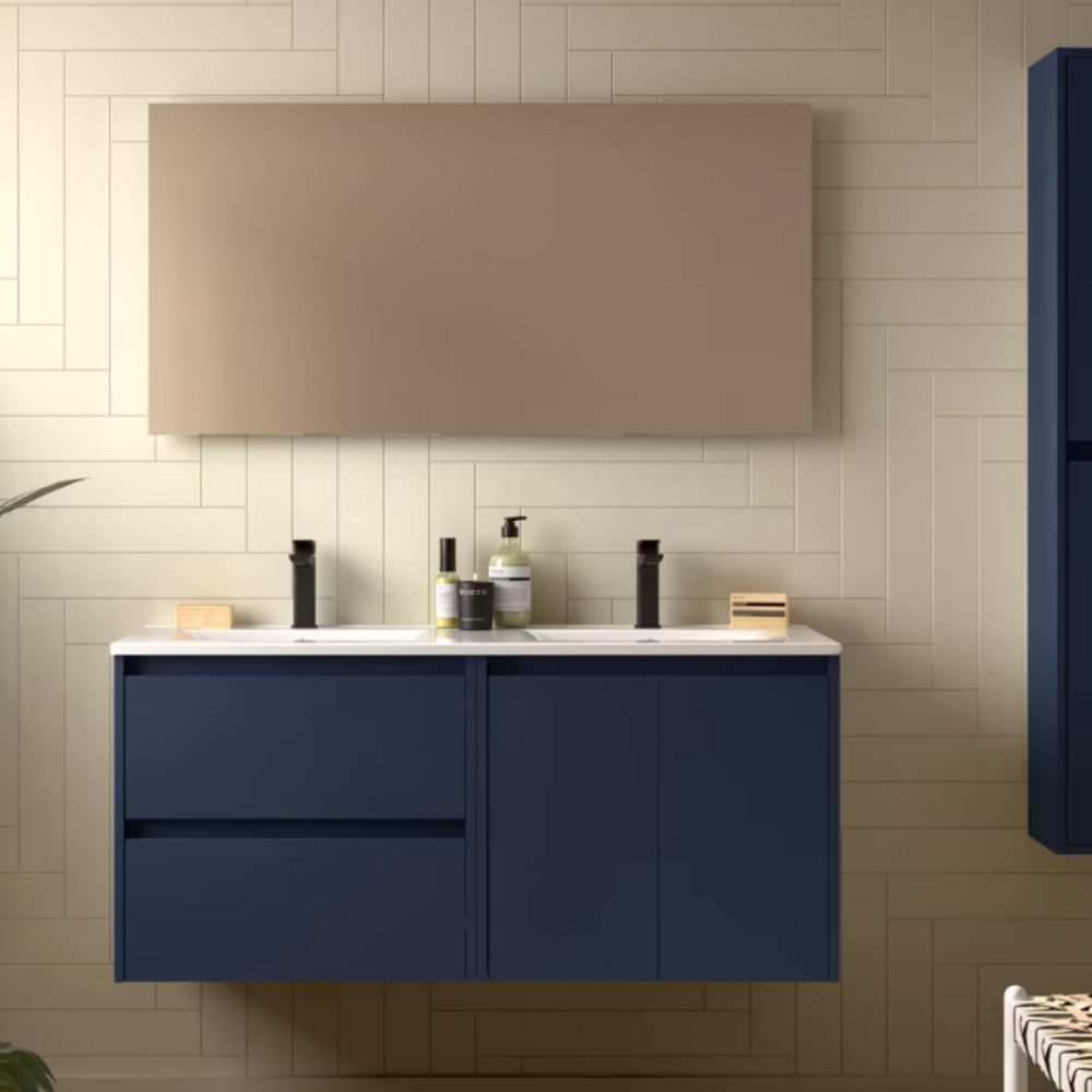 Conjunto mueble de baño Noja Salgar 2 cajones con 2 puertas