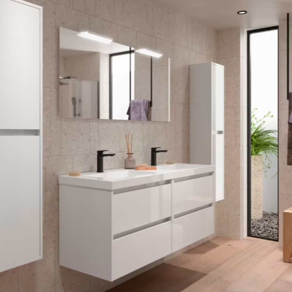 Conjunto mueble de baño Noja Salgar 4 cajones