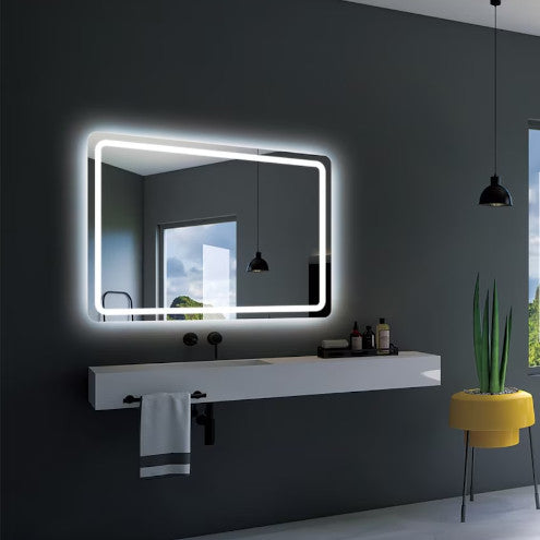 Espejo de baño rectangular Grecia Ledimex