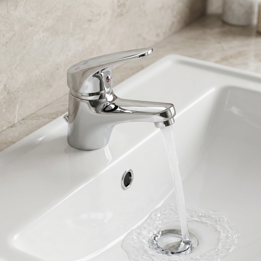 MONOMANDO LAVABO BASIC APERTURA EN FRÍO