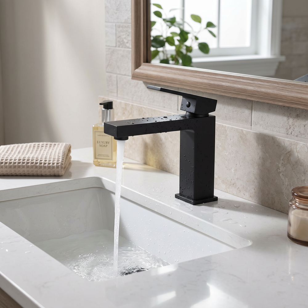Grifo monomando lavabo KUBIC