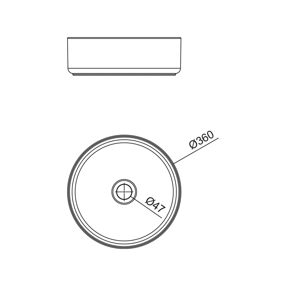 Lavabo de Posar Kandy - Salgar