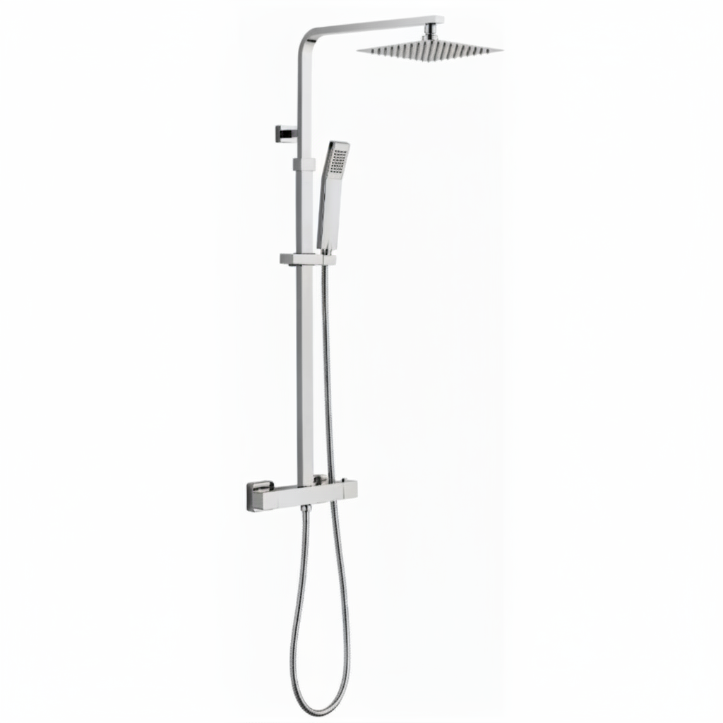 Columna de ducha Skara Termostática Cromo