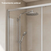 Mampara de ducha Frontal Fijo+puerta Corredera Signature