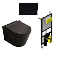 Pack Bolonia Inodoro+Cisterna empotrada +Pulsador