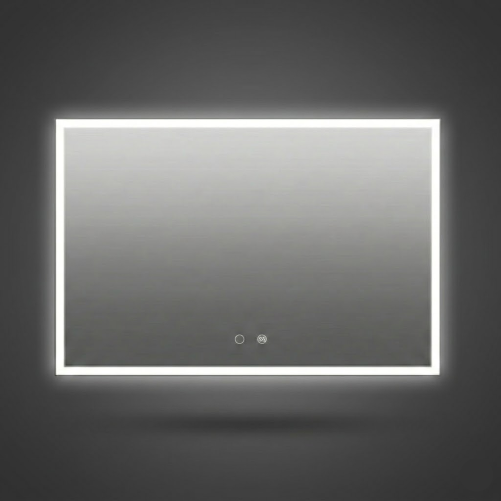 Espejo de baño rectangular Suiza Ledimex