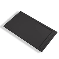 Plato de Ducha de Resina Negro con Desagüe Oculto