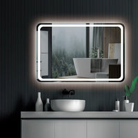 Espejo de baño rectangular Austria Ledimex