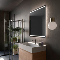 Espejo de baño rectangular Austria Ledimex