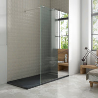 Mampara de Ducha Fija Walk-In Cristal 8 mm