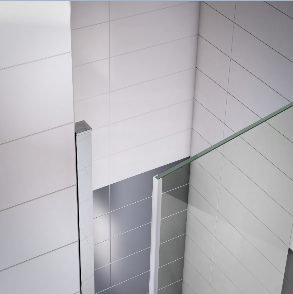 Mampara Puerta Abatible