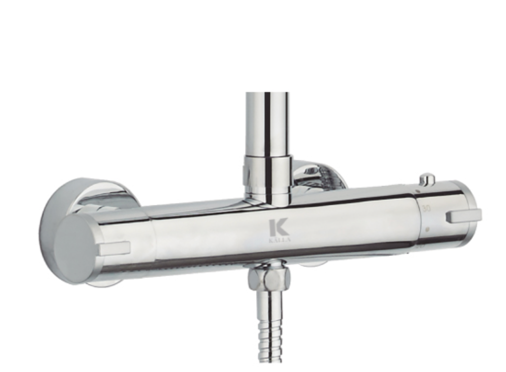 Columna de ducha Ergos termostática cromo