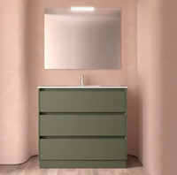 Conjunto mueble de baño 3 cajones Noja Salgar