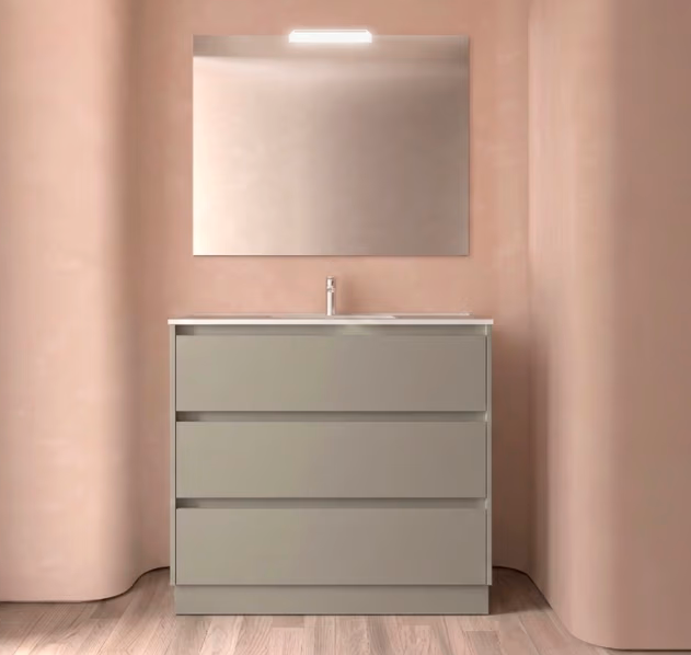 Conjunto mueble de baño 3 cajones Noja Salgar