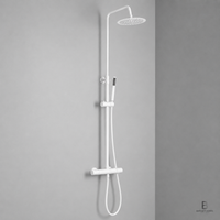 Columna de ducha Ergos Termostática Blanca
