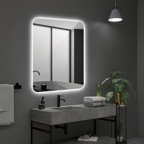 Espejo de baño rectangular Dinamarca Ledimex