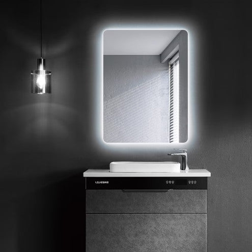 Espejo de baño rectangular Dinamarca Ledimex