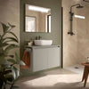 Mueble de baño con encimera y puertas Noja Salgar