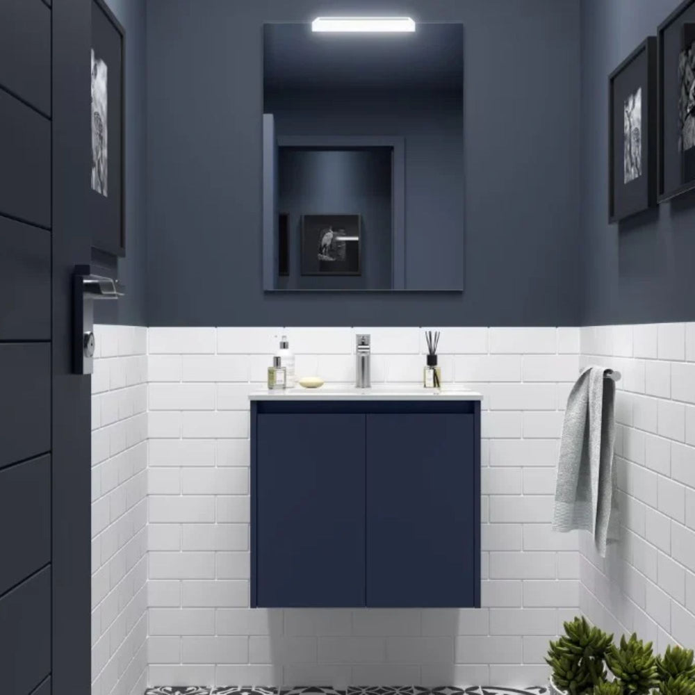 Conjunto mueble de baño Noja Salgar 2 puertas suspendido