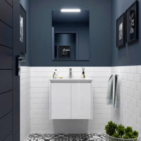 Conjunto mueble de baño Noja Salgar 2 puertas suspendido