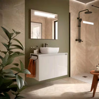 Mueble de baño con encimera y puertas Noja Salgar