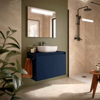 Mueble de baño con encimera y puertas Noja Salgar