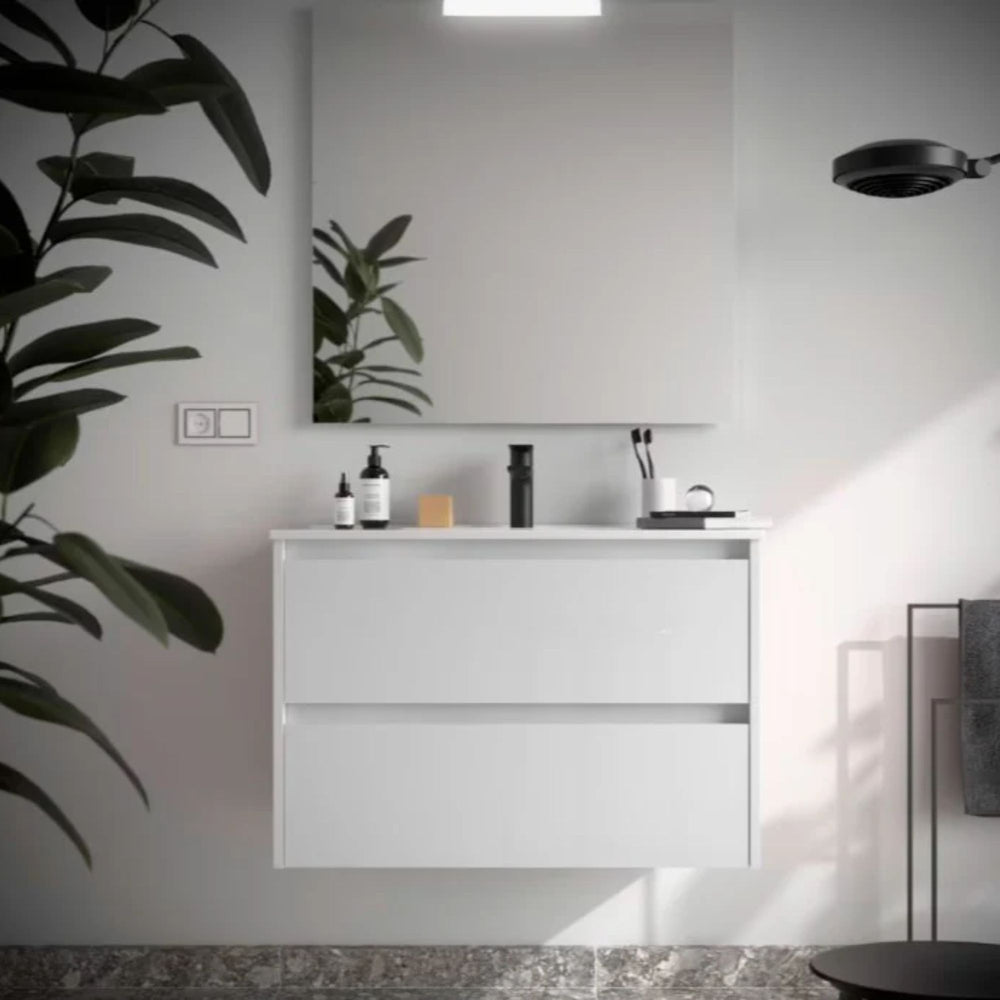 Conjunto mueble de baño con lavabo Noja Salgar
