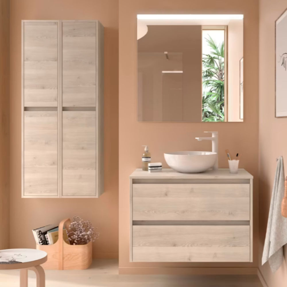 Mueble de baño con encimera y cajones Noja Salgar