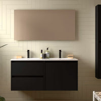 Mueble de baño con encimera de madera Noja Salgar