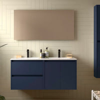 Mueble de baño con encimera de madera Noja Salgar