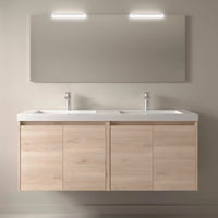 Conjunto mueble de baño Noja Salgar 4 puertas