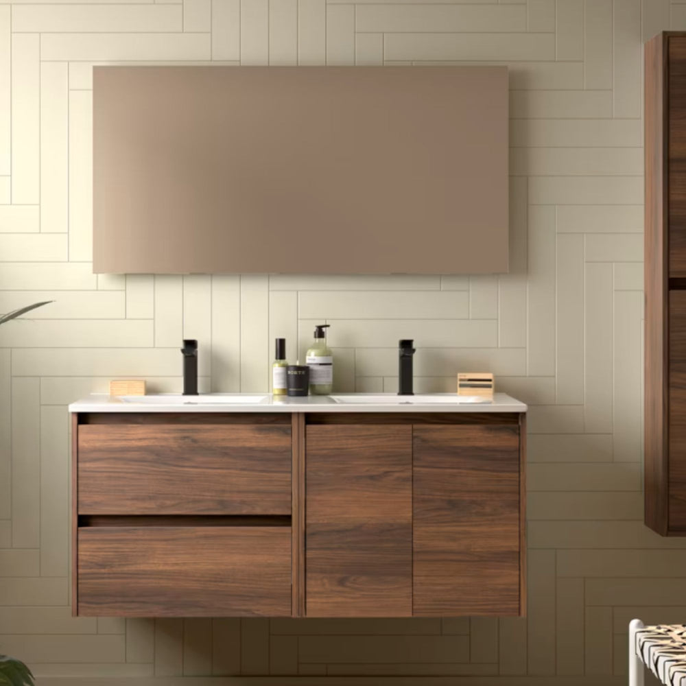 Conjunto mueble de baño Noja Salgar 2 cajones con 2 puertas