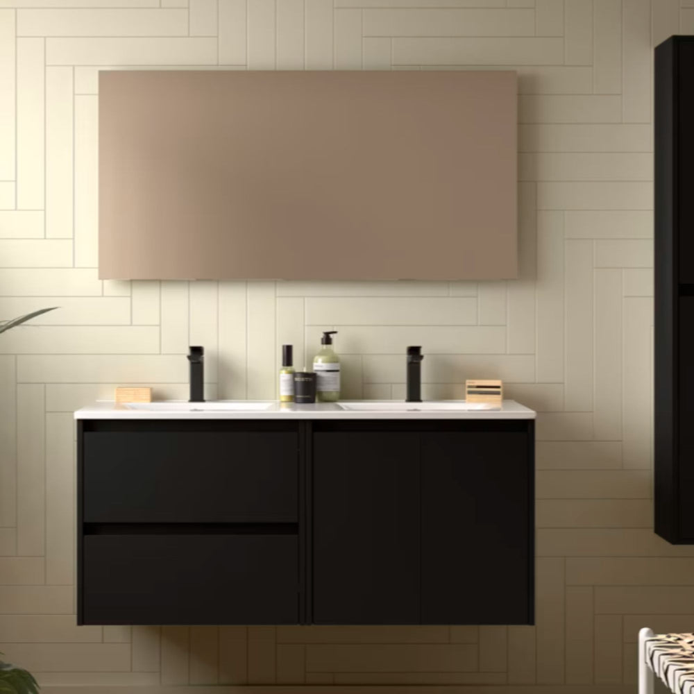 Conjunto mueble de baño Noja Salgar 2 cajones con 2 puertas