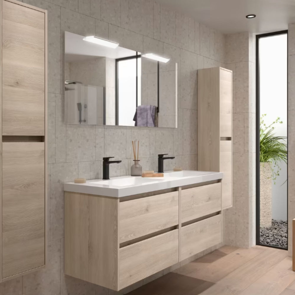 Conjunto mueble de baño Noja Salgar 4 cajones