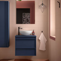 Mueble de baño con encimera de madera Attila Salgar