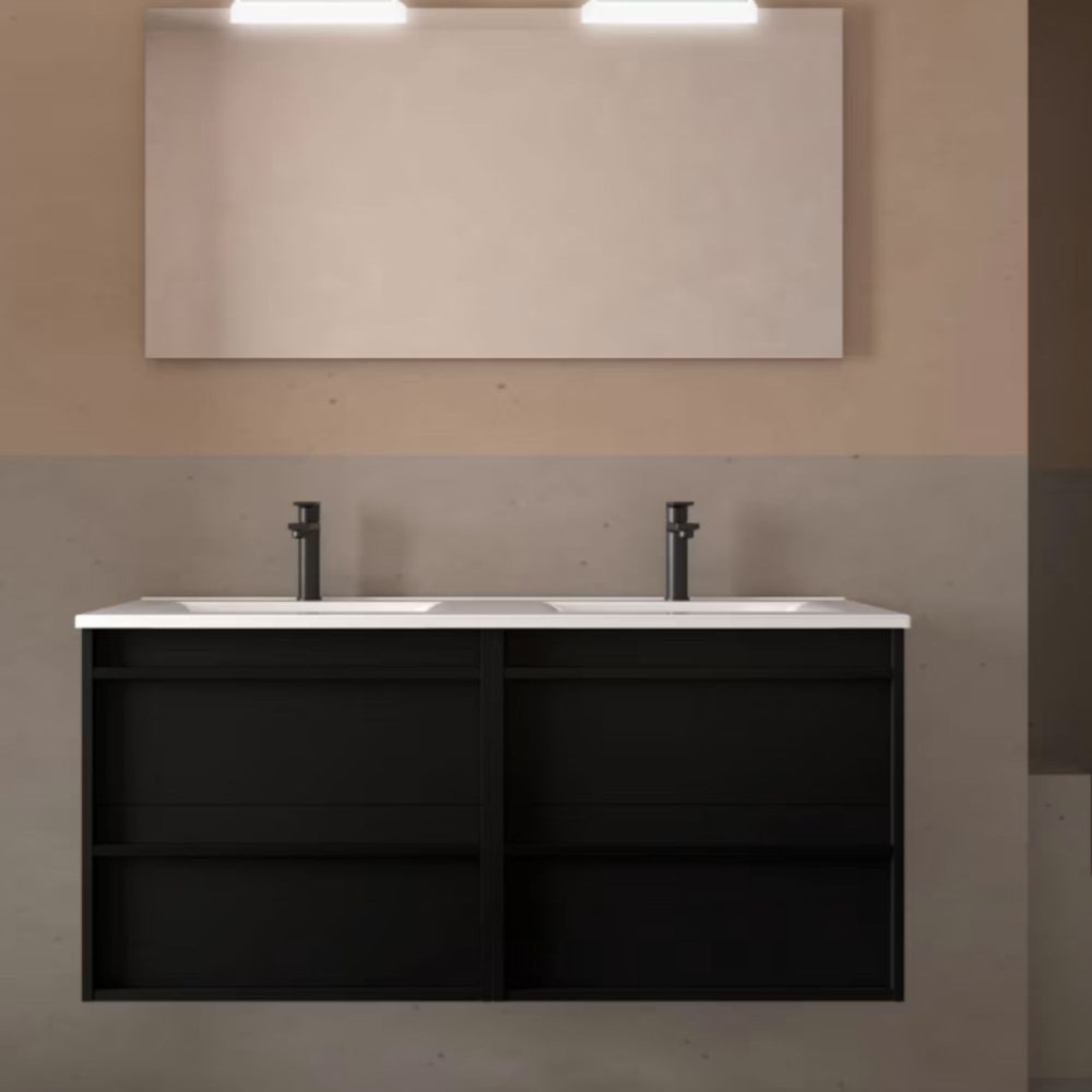 Conjunto mueble de baño Attila Salgar 120 cm 4 cajones