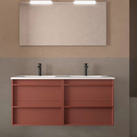 Conjunto mueble de baño Attila Salgar 120 cm 4 cajones