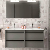Conjunto mueble de baño Attila Salgar 120 cm 4 cajones