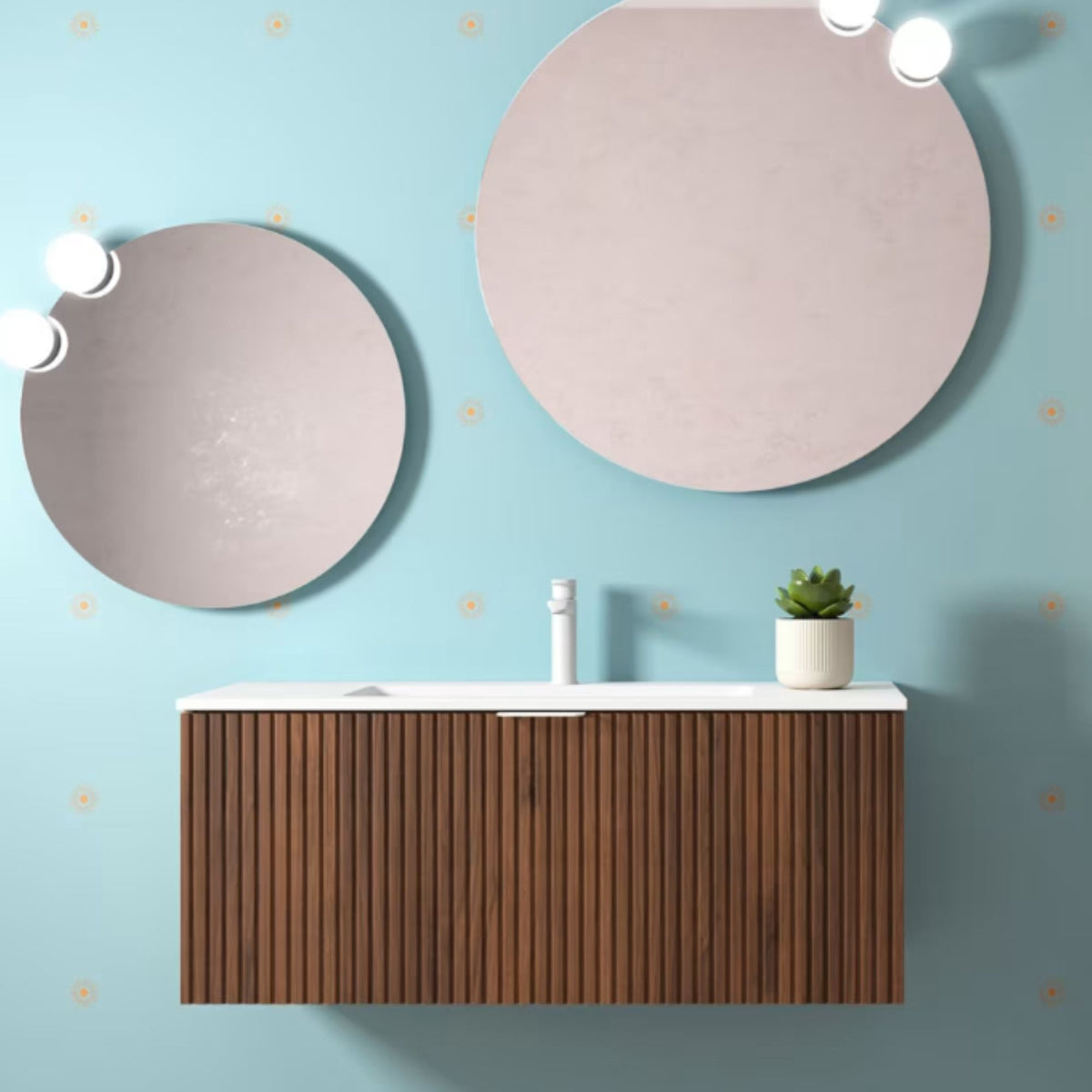 Conjunto mueble de baño Biba Salgar oasis
