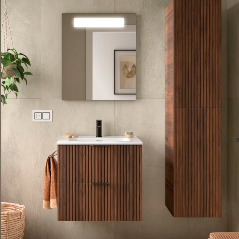 Conjunto mueble de baño Biba Salgar con lavabo Ibon