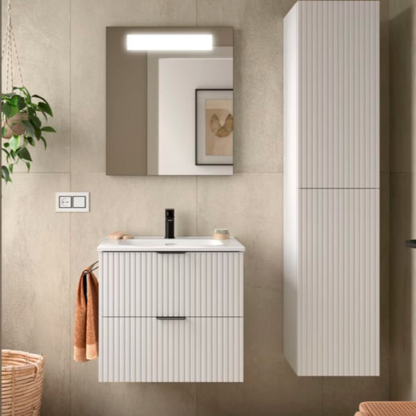 Conjunto mueble de baño Biba Salgar con lavabo Ibon